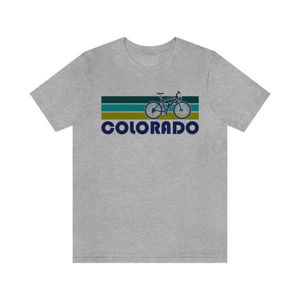 Colorado T-Shirt - Retro Mountain Bike Adult Unisex Colorado T Shirt