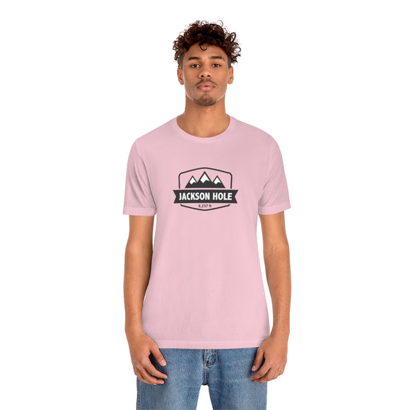 Jackson Hole, Wyoming T-Shirt - Altitude Badge Unisex Jackson Hole Shirt