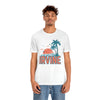 Irvine, California T-Shirt - Retro Palm Tree & Beach Unisex Irvine Shirt