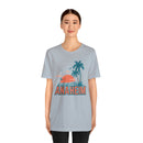 Anaheim, California T-Shirt - Retro Palm Tree & Beach Unisex Anaheim Shirt-3