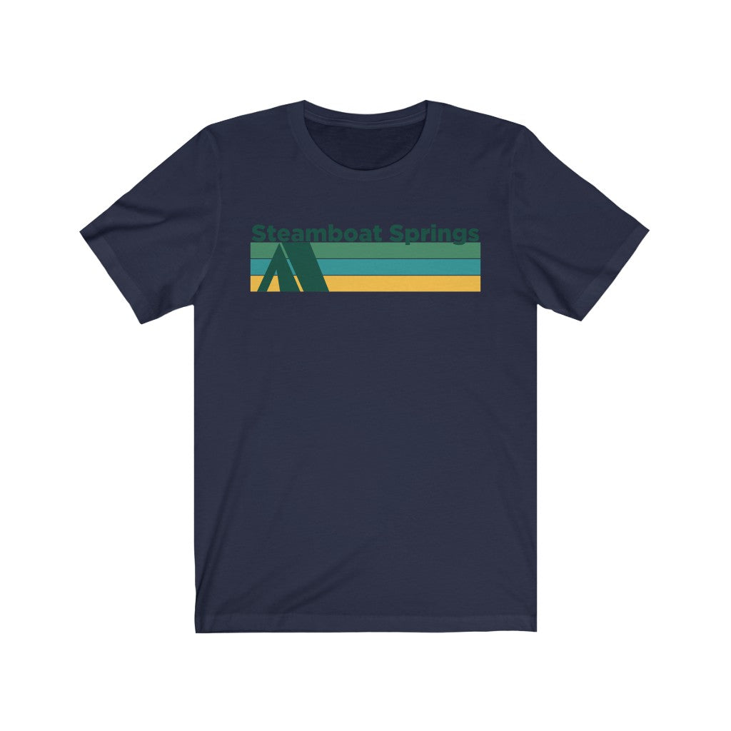 Steamboat Springs, Colorado T-Shirt - Retro Camping Adult Unisex Steam |  Hey Mountains