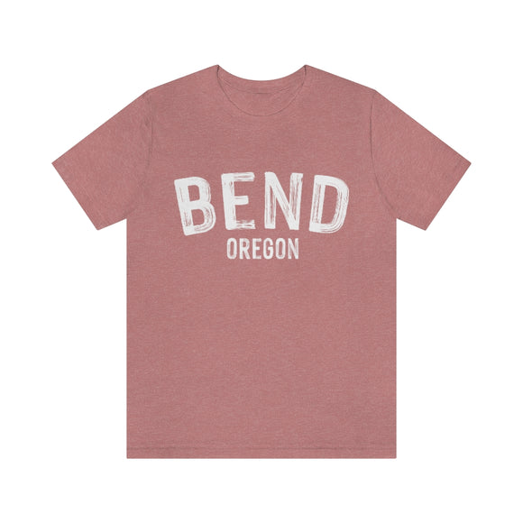 Bend, Oregon Shirt - Paint Text Unisex Bend T-Shirt