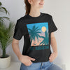 St. Augustine, Florida T-Shirt - Retro Palm Tree & Beach Unisex St. Augustine Shirt