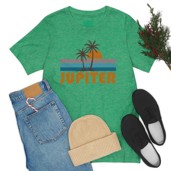 Jupiter, Florida T-Shirt - Retro Palm Tree Unisex Jupiter Shirt