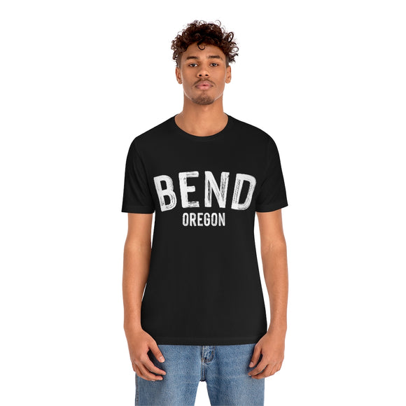 Bend, Oregon Shirt - Paint Text Unisex Bend T-Shirt