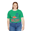 Biloxi, Mississippi T-Shirt - Retro Palm Tree & Beach Unisex Biloxi Shirt