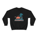 Jacksonville, Florida Sweatshirt - Unisex Retro Palm Tree Crewneck Jacksonville Sweatshirt-10