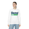 Bend, Oregon Sweatshirt - Retro Trees Unisex