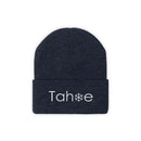 Tahoe, California Knit Beanie - Adult Embroidered Snowflake Tahoe Knit Hat-13