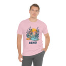 Bend, Oregon T-Shirt - Mountain Illustration Bend Washington Shirt-53