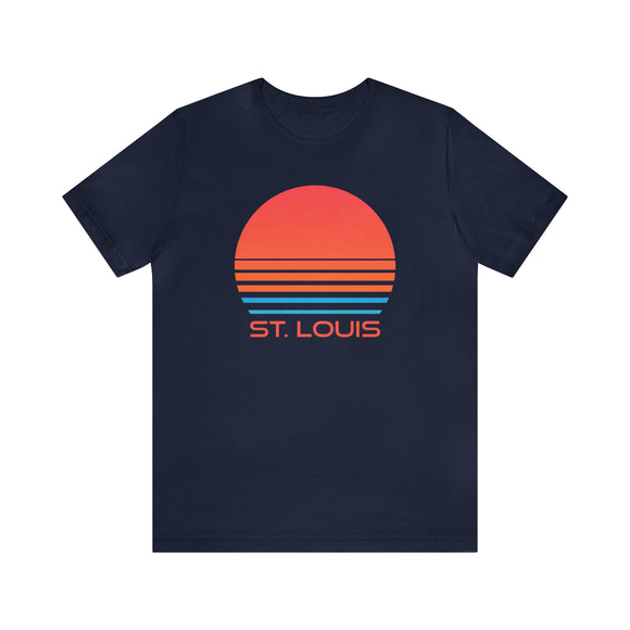 St. Louis, Missouri T-Shirt - Retro 80s Unisex St. Louis Shirt