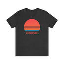 Wisconsin Shirt - Retro 80s Unisex Wisconsin T-Shirt-6