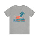 Flagler Beach, Florida T-Shirt - Retro Palm Tree & Beach Unisex Flagler Beach Shirt-61