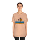 East Hampton, New York T-Shirt - Retro Palm Tree Unisex East Hampton Shirt-2