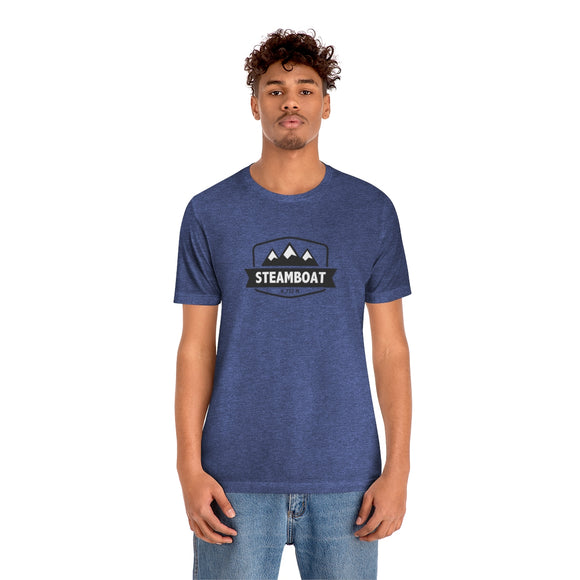 Steamboat, Colorado T-Shirt - Altitude Badge Unisex Steamboat Shirt