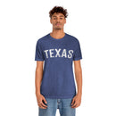 Texas T-Shirt - Paint Text Unisex Texas Shirt-18