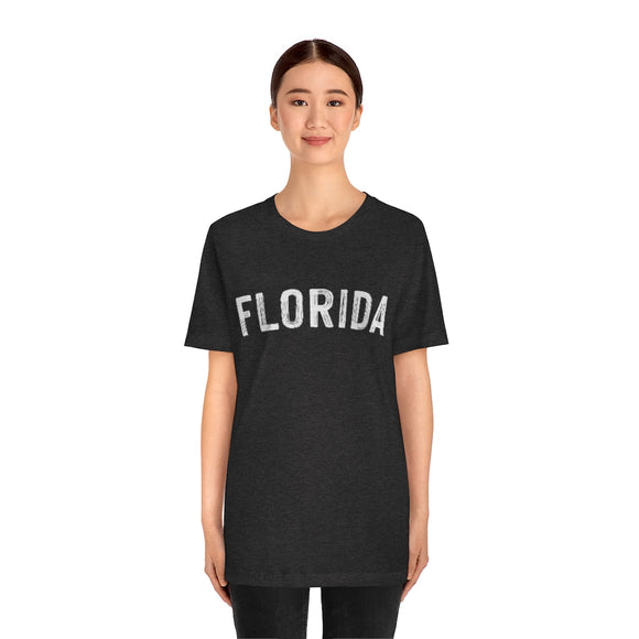 Florida T-Shirt - Paint Text Unisex Florida Shirt