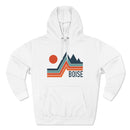 Premium Boise, Idaho Hoodie - Retro Unisex Sweatshirt-4