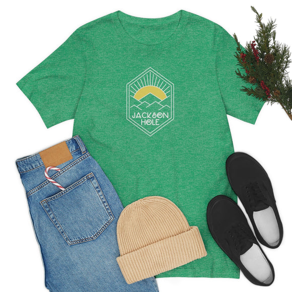 Jackson Hole, Wyoming T-Shirt - Sun Unisex Jackson Hole Shirt