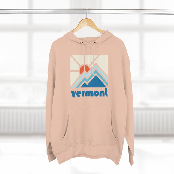 Premium Vermont Hoodie - Min Mountain Unisex Sweatshirt