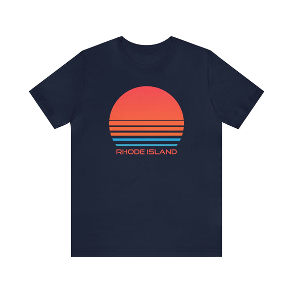 Rhode Island T-Shirt - Retro 80s Unisex Rhode Island Shirt