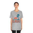 Kauai, Hawaii T-Shirt - Retro Palm Tree & Beach Unisex Kauai Shirt-43