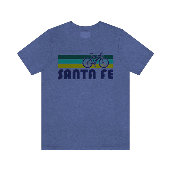 Santa Fe T-Shirt - Retro Mountain Bike Adult Unisex Santa Fe, New Mexico T Shirt