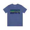 Santa Fe T-Shirt - Retro Mountain Bike Adult Unisex Santa Fe, New Mexico T Shirt