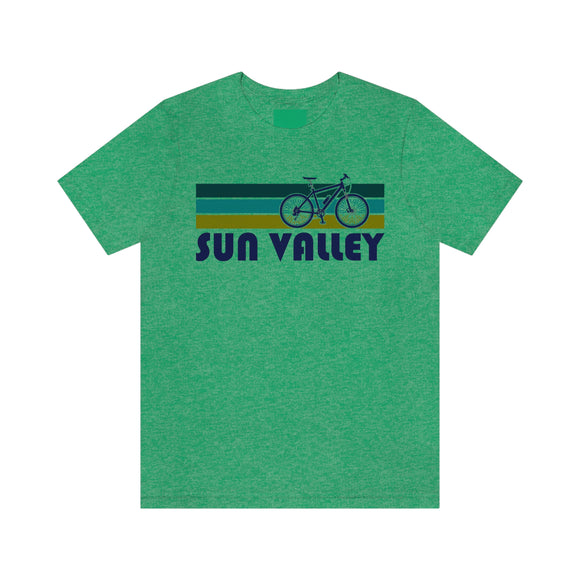 Sun Valley T-Shirt - Retro Mountain Bike Adult Unisex Sun Valley, Idaho T Shirt