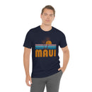 Maui, Hawaii T-Shirt - Retro Palm Tree Unisex Maui Shirt-50