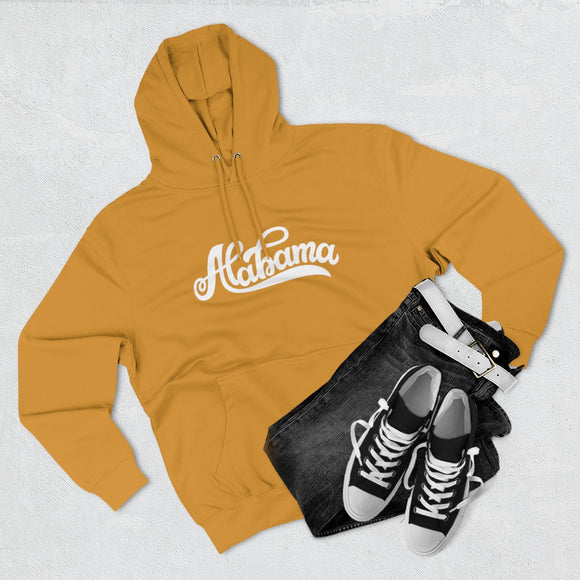 Premium Alabama Hoodie - Script Unisex Sweatshirt