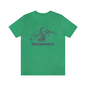 Buy heather-kelly Snowmass, Colorado T-Shirt - Retro Unisex Snowmass T Shirt