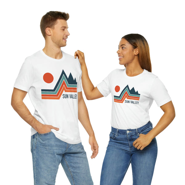 Sun Valley, Idaho T-Shirt - Retro Mountain Unisex Sun Valley Shirt