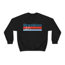 Brooklyn, New York Sweatshirt Retro Bike - Unisex Adult Crewneck Brooklyn Sweatshirt-9