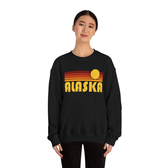 Alaska Sweatshirt - Retro Sunset Unisex