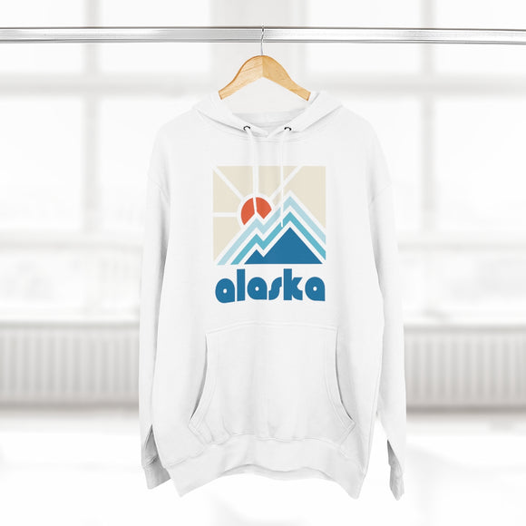 Premium Alaska Hoodie - Min Mountain Unisex Sweatshirt