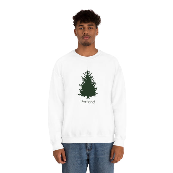 Portland, Oregon Sweatshirt - Tree Unisex