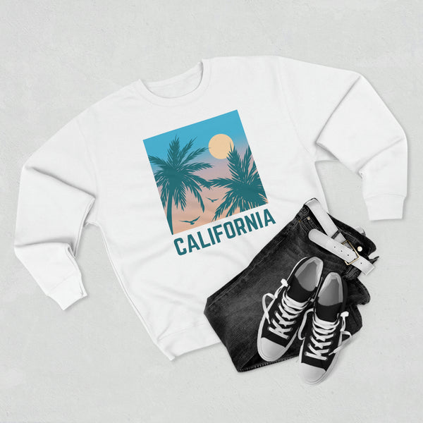 Premium California Sweatshirt - Unisex Premium Crewneck Sweatshirt