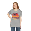 Beach Bum T-Shirt - Retro Palm Tree Unisex Beach Bum Shirt