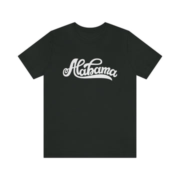 Buy vintage-black Alabama T-Shirt - Hand Lettered Unisex Alabama Shirt