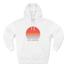 Premium Atlanta, Georgia Hoodie - Retro 80s Unisex Sweatshirt-1