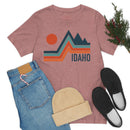 Idaho T-Shirt - Retro Mountain Unisex Idaho Shirt-25