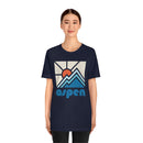Aspen Shirt, Colorado Retro T-Shirt, Colorful Colorado tee, Aspen Mountain Shirt-18