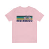 New Mexico T-Shirt - Retro Mountain Bike Adult Unisex New Mexico T Shirt
