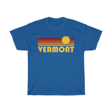 Buy royal Vermont T-Shirt - Unisex Retro Vermont Shirt