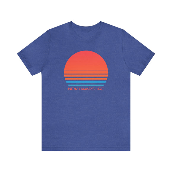 New Hampshire T-Shirt - Retro 80s Unisex New Hampshire Shirt