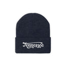 Tennessee Beanie - Adult Hand Lettered Embroidered Tennessee Knit Hat-9