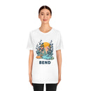 Bend, Oregon T-Shirt - Mountain Illustration Bend Washington Shirt-10