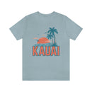 Kauai, Hawaii T-Shirt - Retro Palm Tree & Beach Unisex Kauai Shirt-33