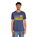 Dallas, Texas T-Shirt - Retro Sun Unisex Dallas T Shirt-3